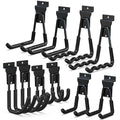 3-H Slatwall Accessories 10 Pack, Slatwall Hooks & Hangers 5 Sizes, Slat Wall by 3-H