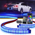 LUMENIX Double Row RGB LED Car Underglow Lights Kit, w/Dynamic Music & DIY Mode by LUMENIX