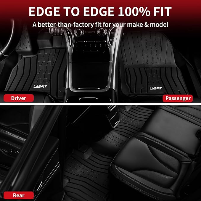 LASFIT Floor Mats Fit for Lincoln Nautilus 2019-2023/ for Lincoln MKX 2018 2017 - Image 6