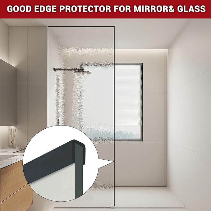 Rubber Edge Trim, 5/16" Self Adhesive Flexible U Channel Edge Protecter - Image 6