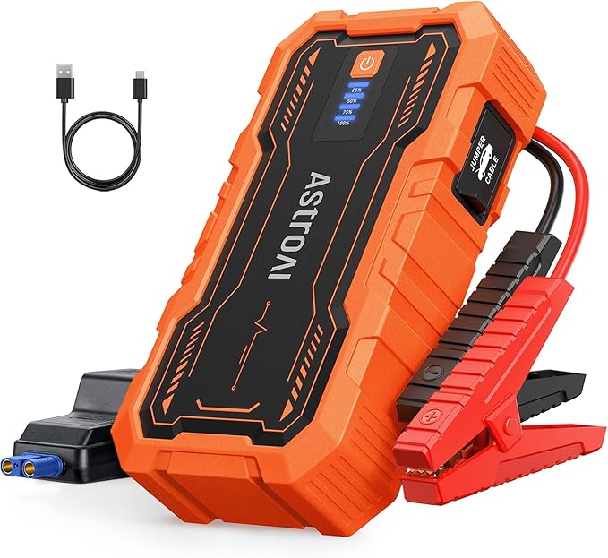 AstroAI S8 Pro Car Battery Jump Starter, 3000A Peak Jump Starter Battery Pack by AstroAI