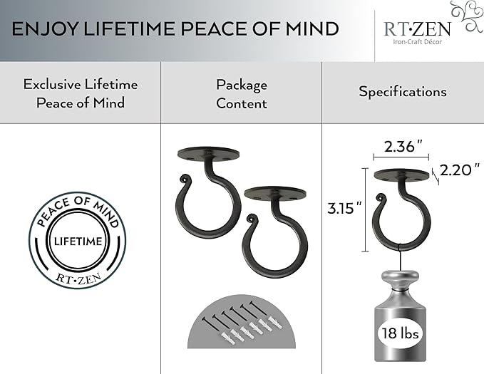 RTZEN Plant Hangers Outdoor or Indoor - Image 3