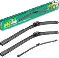 23" 21" 10" Windshield Wiper Blades Replacement by WINDSMILE