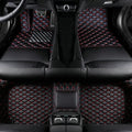 Custom Colors Car Floor Mats Black Pink by Unknown
