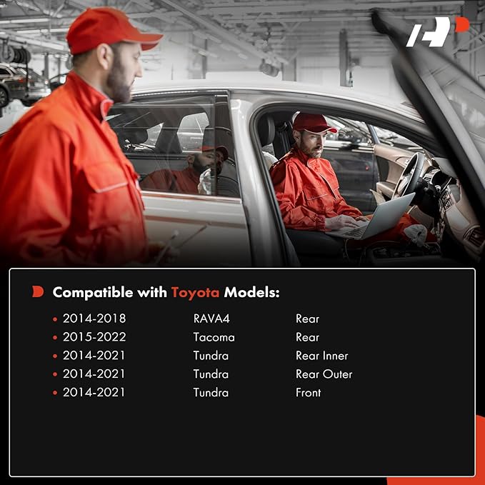 A-Premium 4-PC Reverse Backup Parking Assist Sensor Compatible - Image 2