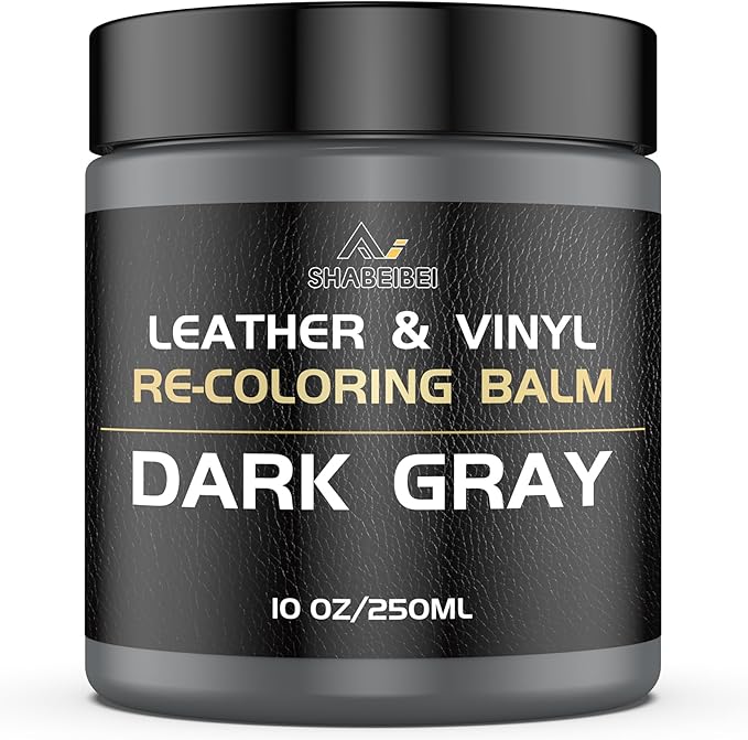 Leather Recoloring Balm, 10oz Leather Color Restorer Leather Repair Kit by SHABEIBEI