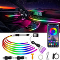 Acrylic Interior Car LED Strip Light RGB Dreamcolor 10 in1 by AMKI