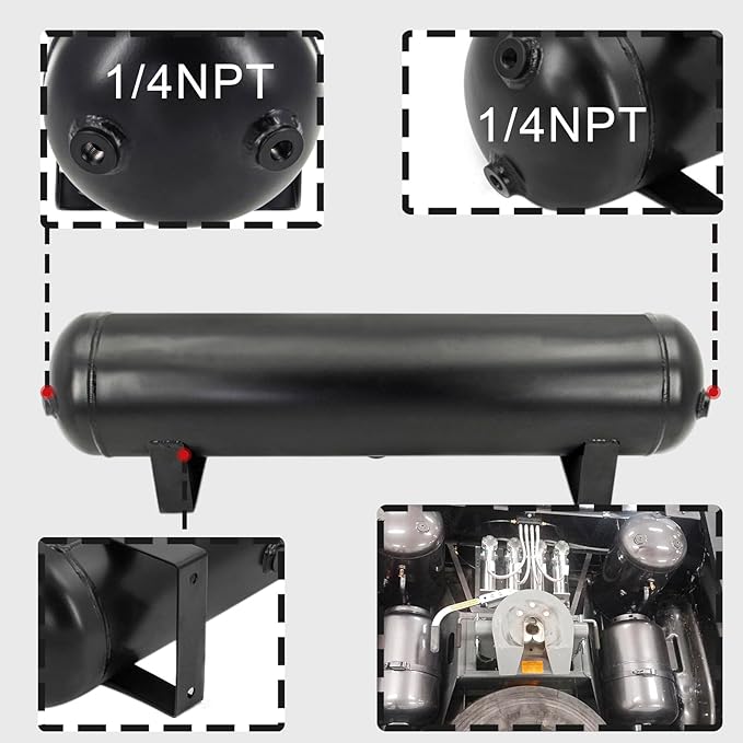 5 Gallon Air Tank for Suspension/Air Ride/Bag/Car Train Truck Horn 18 Liter - Image 3