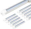 hykolity 4FT LED Shop Light, V Shape Integrated T8 LED Tube Light, 6500K Super by hykolity