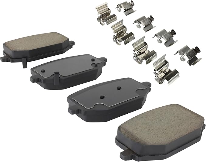 Premium Ceramic Rear Brake Pads Compatible - Image 2
