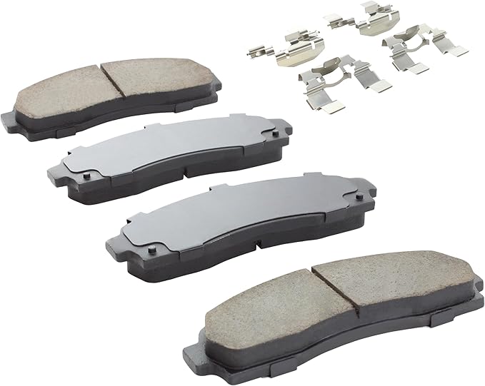 Premium Ceramic Front Brake Pads Compatible - Image 2