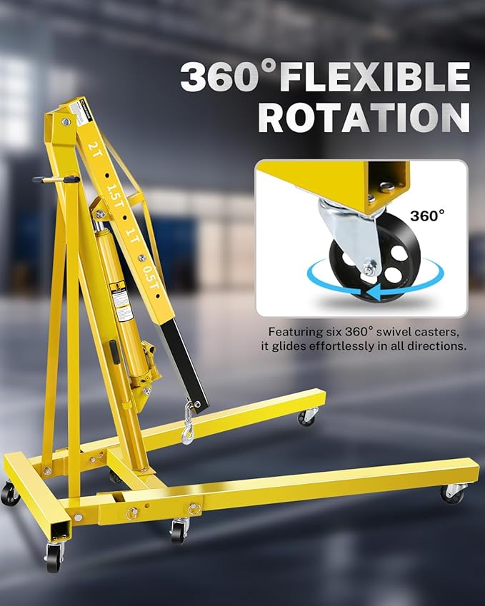 2-Ton Folding Engine Hoist - Image 3