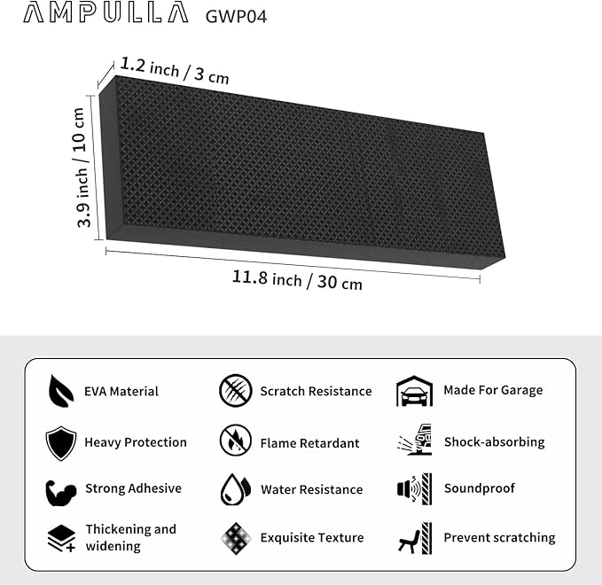 GWP04 Garage Wall Protector Car Door Protectors Bundle - Image 2