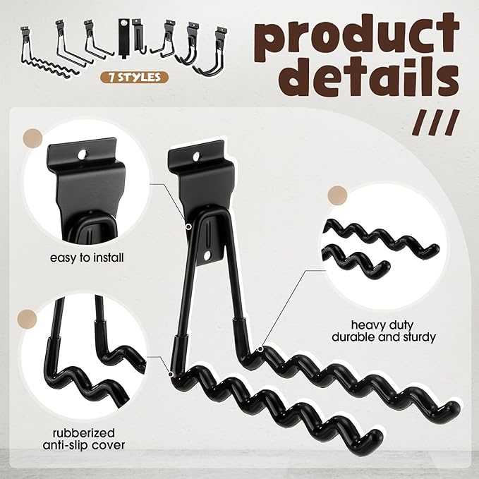 Landhoow 26 Pack Slatwall Accessories - Image 4