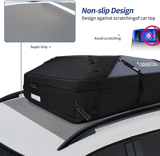 MIDABAO 20 Cubic Waterproof Duty Car Roof Top Carrier-Car Cargo Roof Bag Car - Image 4