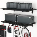 2 Pack Heavy Duty Garage Wall Shelves, Wall Organization System, Holds 250 lbs by Unknown