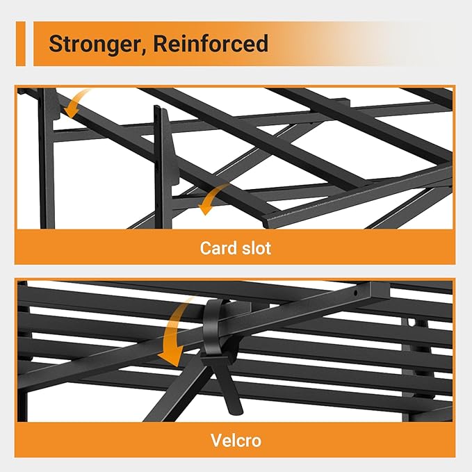 Solid 2x6 ft Garage Storage, 2 Pack 1600 lbs Total Weight Capacity, Heavy Duty - Image 4