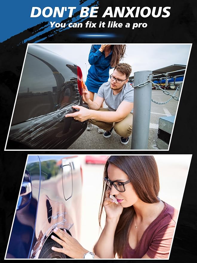SYOAUTO Black Touch Up Paint for Cars, Auto Touch Up Paint Black Scratch Repair - Image 2