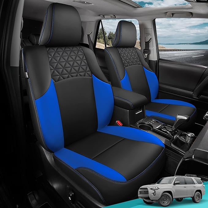 Seat Covers for Toyota 4Runner 2011-2024, Faux Leather Car Seat Cover Full Set - Image 8