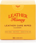 Leather Honey Leather Cleaner Wipes: Clean Leather On-The-Go. Cleaning Wipes by LeatherHoney