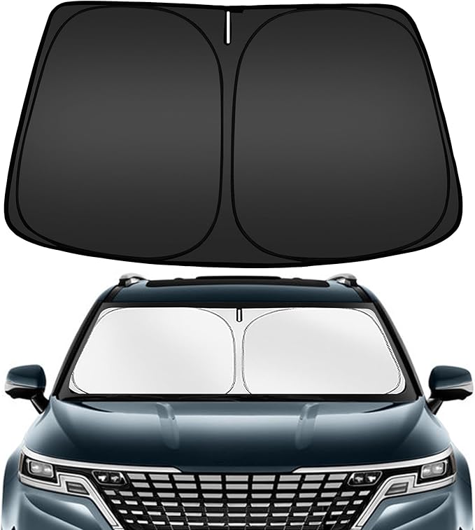 ARISMOTOR Windshield Sun Shade for Kia Carnival 2022-2025 2026, Custom Fit by ARISMOTOR