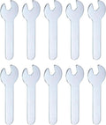 HARFINGTON 10pcs Small Wrench 7x66x1.5mm Metric U-Shaped Single Open Ended by HARFINGTON