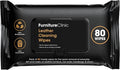 Furniture Clinic Leather Cleaning Wipes | 80 Count | Clean & Restore Leather & by FurnitureClinic