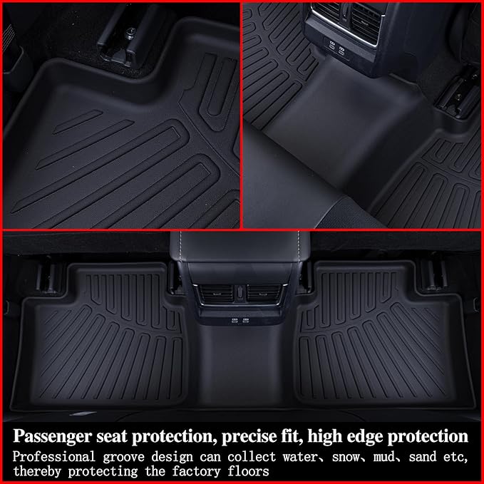 Floor Mats & Cargo Liners for 2025 Nissan Murano TPE All Weather Protection Car - Image 3