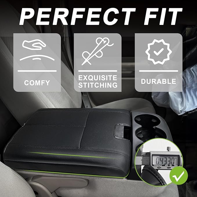 Muslogy Center Console Armrest Cover Compatible - Image 6
