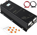 WZRELB 8000W 24V Pure Sine Wave Inverter, 24 Volt DC to AC 120V 240V Split by WZRELB