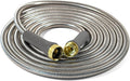Sunfiier Short Garden Hose 5 Ft – Extension Leader Hose-304 Stainless Steel by Sunifier