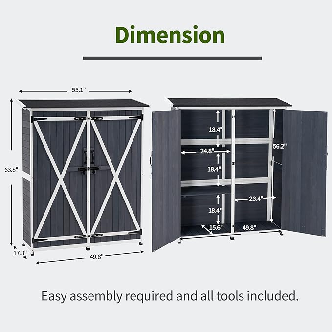 MCombo Outdoor Storage Cabinet - Image 4