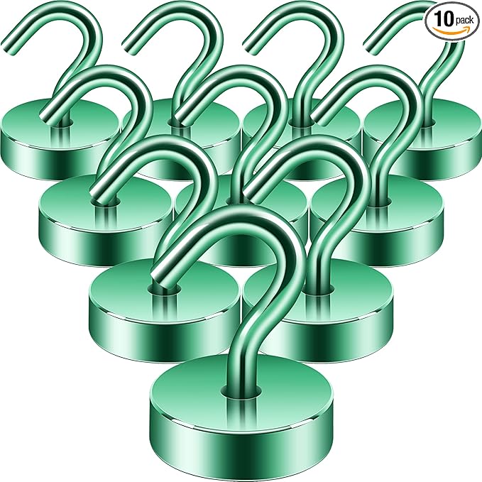 Neosmuk Magnetic Hooks, Cruise Ship Essentials, 40lb+ Heavy Duty Magnetic Hooks by Neosmuk