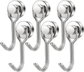 FINDMAG Magnetic Hooks, 30lbs+ Strong Magnetic Hooks by FINDMAG