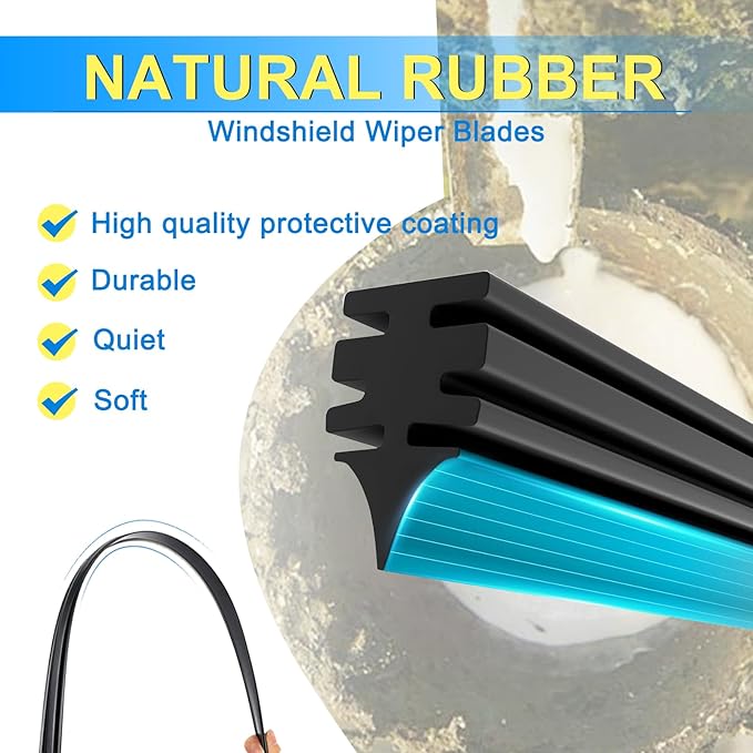 CJPPPZIW® Windshield Wipers-28 Inch+28 Inch+11 Inch Replacement - Image 8