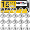 DIYMAG Magnetic Hooks, 30Lbs Strong Heavy Duty Cruise Magnet Hooks by DIYMAG
