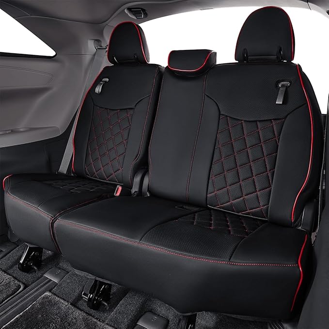 EKR Sienna Seat Covers for 2011-2020 Toyota Sienna LE, XLE Premium 2nd Row - Image 4