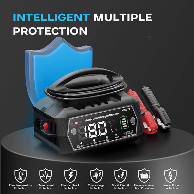 Golf cart Battery Charger, 48V 13A and 36V 18A Trickle Battery Charger - Image 5