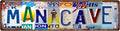 MAN CAVE Vintage Metal Tin Street Sign Bar Cafe Garage Cave Home Room Wall by Unknown