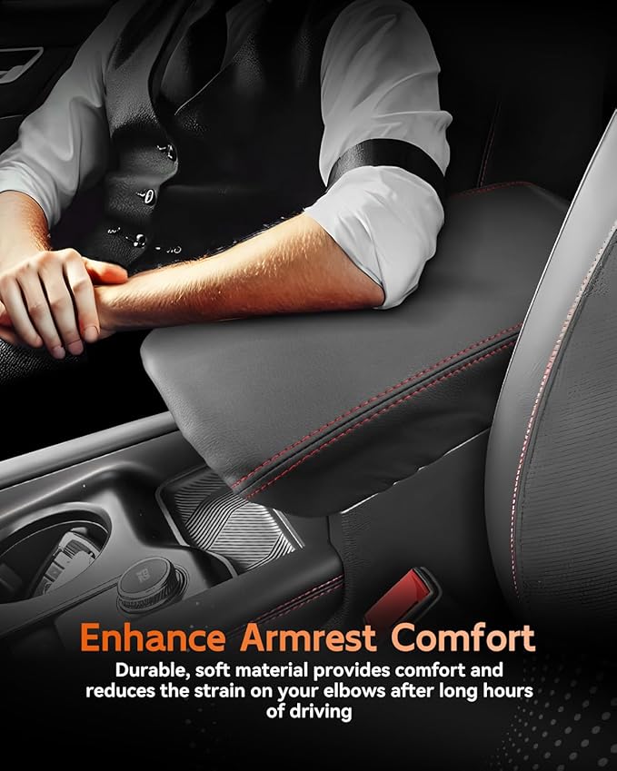 CDEFG for 2025 Ford Explorer Center Console Cover Armrest Box Cover for - Image 5