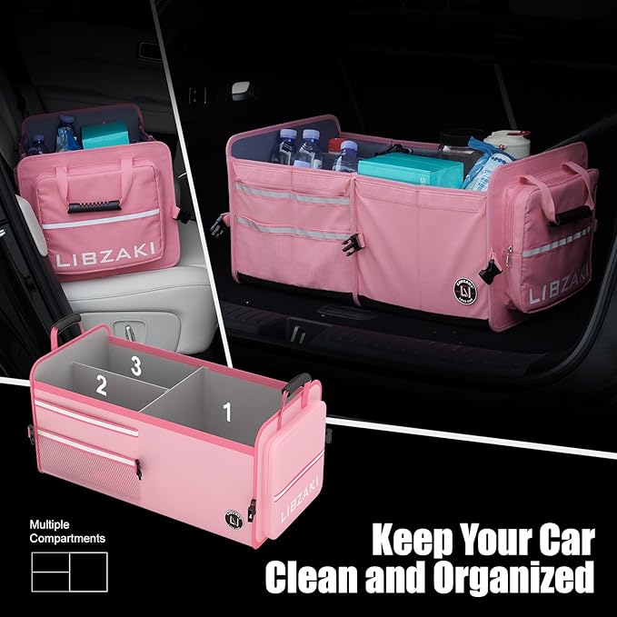LIBZAKI Car Trunk Storage Organizer - Image 7