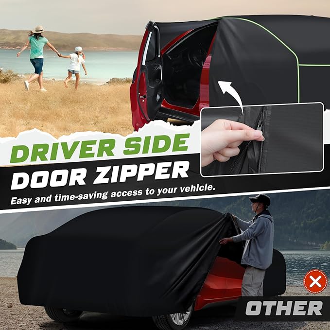 Mixsuper Liner Car Cover for Toyota Corolla 2000-2026, 7 Layers Waterproof Car - Image 3