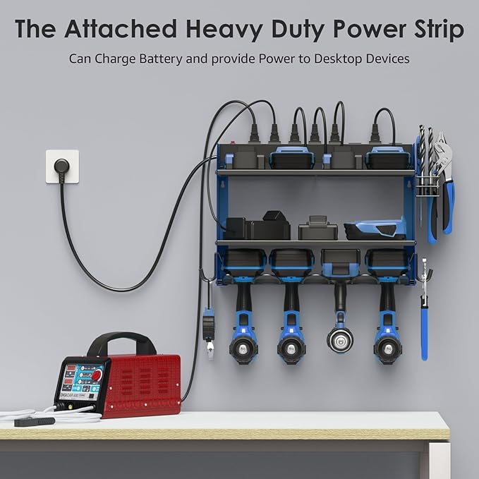 CCCEI Set Power Tool Organizer Wall Mount - Image 3