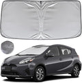 KAYZT Windshield Sun Shade for 2012-2019 Toyota Prius C Foldable Sunshade Front by KAYZT