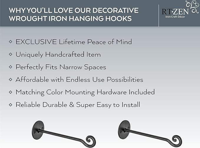RTZEN Plant Hangers Outdoor or Indoor - Image 2