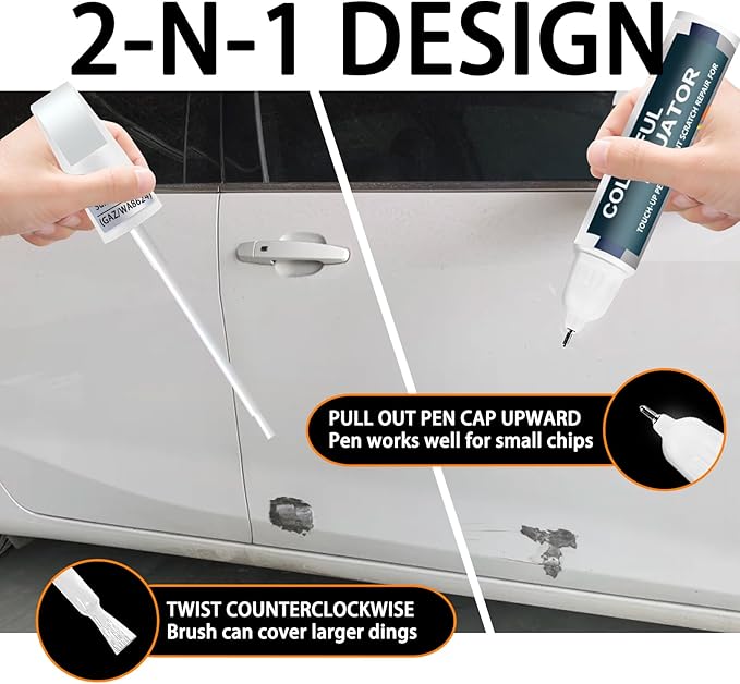 Mosaic Black Metallic Touch Up Paint Compatible - Image 5