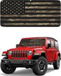 Autoamerics JeepWrangler Dark Camo Flag 1-Piece Windshield Sun Shade Foldable by AutoamericsUS