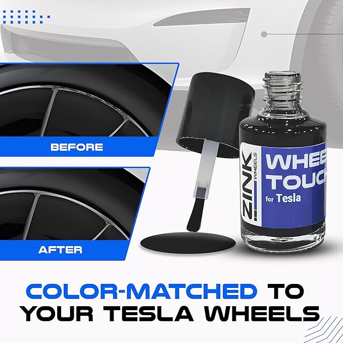 Premium Tesla Wheel Curb Rash Repair Kit - Image 5
