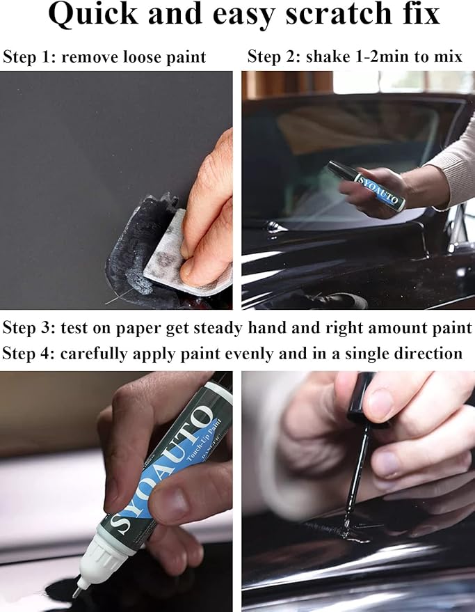 SYOAUTO Magnetic Gray 1G3 Touch Up Paint Fit - Image 5