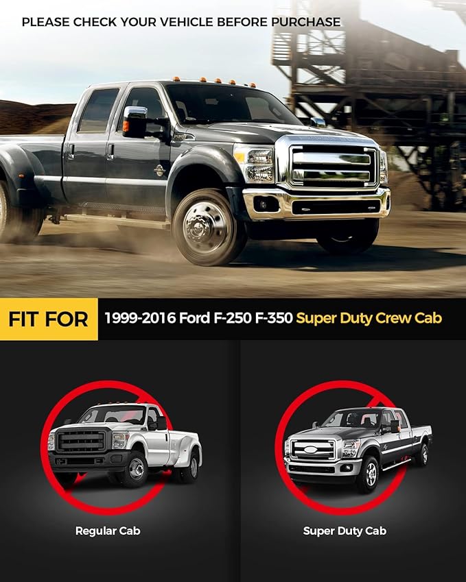 KYX Running Boards & Steps Nerf Bars Compatible - Image 2
